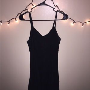 Black sun dress